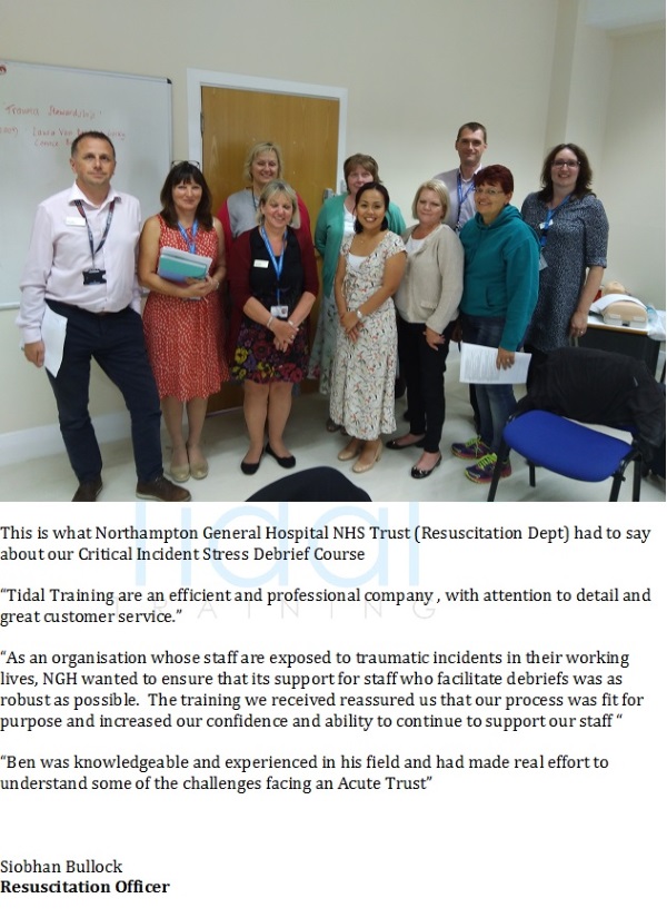 Tidal Training Testimonial